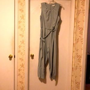 Light green jumpsuit! Sleeveless